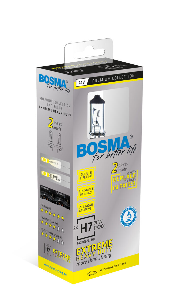 LAMPADA H4 24V 70W EXTREME HEAVY DUTY