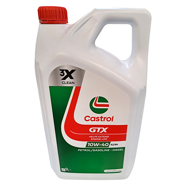 OLEO MOTOR CASTROL GTX 10W40 5L
