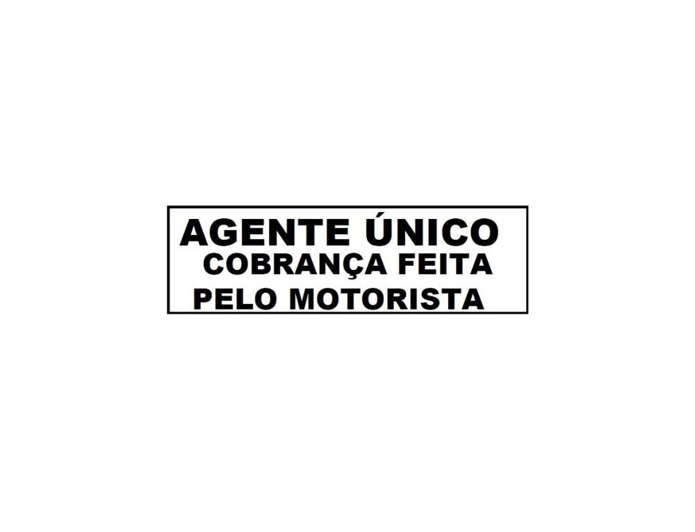 DÍSTICO AUTOCOLANTE “AGENTE ÚNICO…”