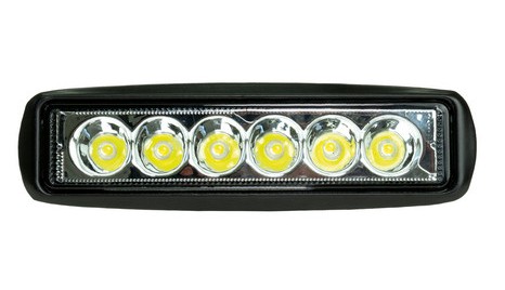 LUZ TRABALHO 12/24V 6XLED 18W 1300 LM