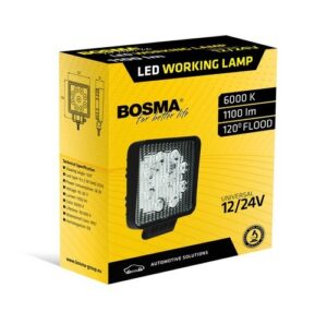 LUZ TRABALHO 12/24V 9XLED 18W 1100 LM