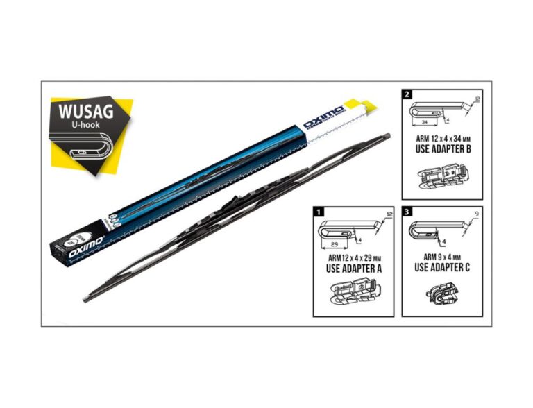 ESCOVA LIMPA-VIDROS FRAME TIPO-U (CAMIÃO) 700 mm