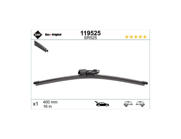 ESCOVA LIMPA VIDROS TRAS 400MM