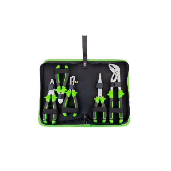 JOGO 5 ALICATES ( EM ESTOJO )