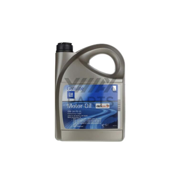 OLEO MOTOR GM OPEL 0W20 LL FS DEXOS D 5L