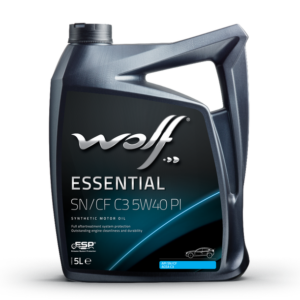 OLEO MOTOR WOLF ESSENTIAL SN/CF C3 5W40 PI 5L