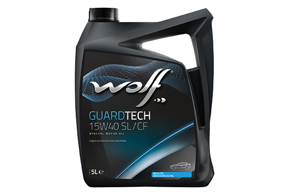 OLEO MOTOR WOLF GUARDTECH 15W40 SL/CF 5L