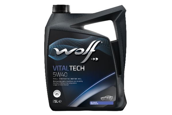 OLEO MOTOR WOLF VITALTECH 5W40 5L