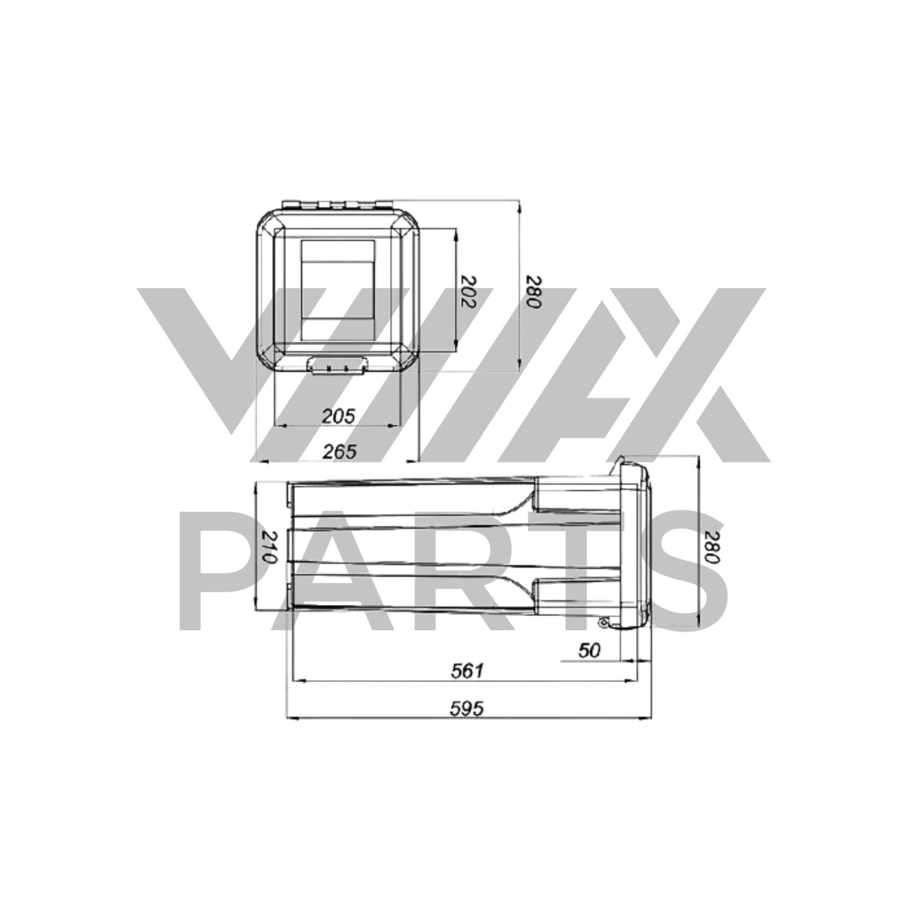 CAIXA EXTINTOR 6KG SLIDEN