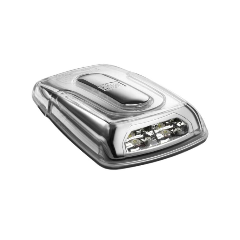 FAROLIM PISCA LATERAL BRANCO LED AMBAR