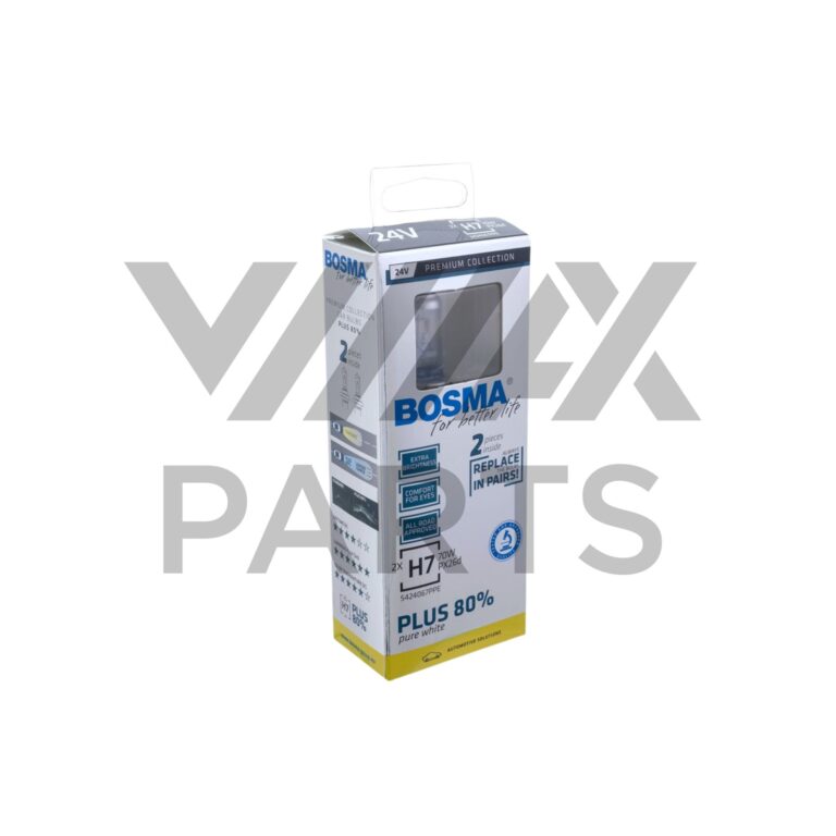 KIT LAMPADAS PLUS 80% 24V 70W H7 PX26d
