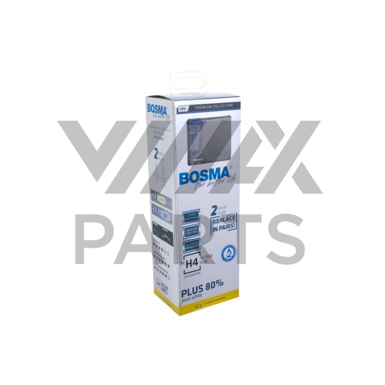 KIT LAMPADAS PLUS 80% 24V 75/70W H4 P43t