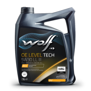OLEO MOTOR WOLF OE LEVEL TECH 5W30 LL III 5L